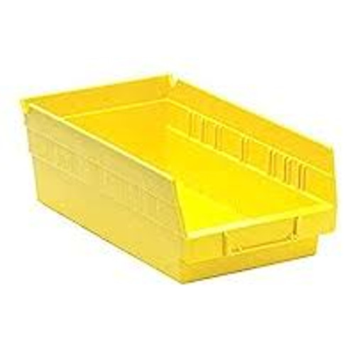 Bacs tablette 6-5/8" x 4" x 17-7/8" Jaune 40 lb Bacs tablette 6-5/8" x 4" x 17-7/8" Jaune 40 lb