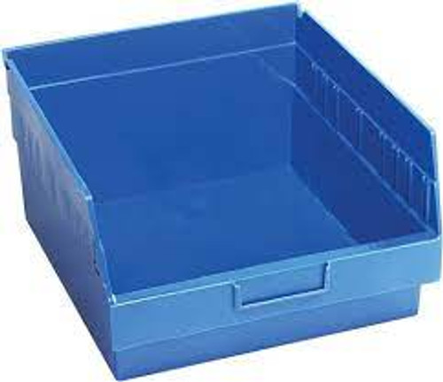 Bacs plastique étagères Store MoreMC 11-1/8" x 6" x 11-5/8" Bleu 50 lb Bacs plastique étagères Store MoreMC 11-1/8" x 6" x 11-5/8" Bleu 50 lb