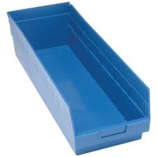 Bacs plastique étagères Store MoreMC, 8-3/8" x 6" x 23-5/8", Bleu, 90 lb Bacs plastique étagères Store MoreMC, 8-3/8" x 6" x 23-5/8", Bleu, 90 lb