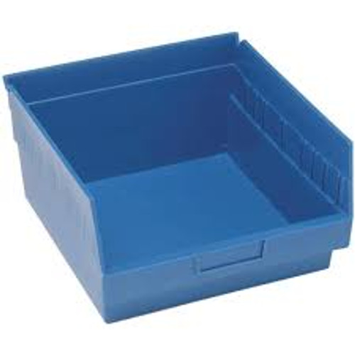 Bacs étagère Store-Max, 11-1/8" x 8" x 11-5/8", Bleu, 44 lb Bacs étagère Store-Max, 11-1/8" x 8" x 11-5/8", Bleu, 44 lb