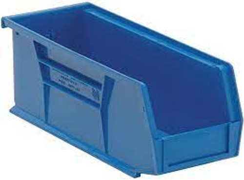 Bac empilable suspendable, 4-1/8" la, 4" h x 10-7/8" p, Bleu Bac empilable suspendable, 4-1/8" la, 4" h x 10-7/8" p, Bleu