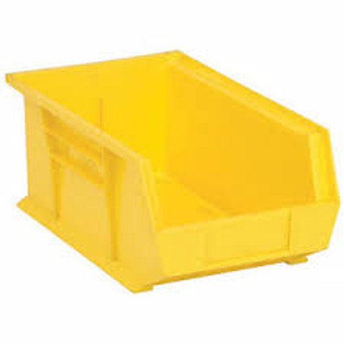 Bac ultra empilable et suspendable, 8-1/4" x 6" x 13-5/8", Jaune