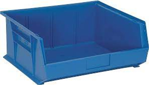 Bac empilable suspendable, 16-1/2" la, 7" h x 14-3/4" p, Bleu Bac empilable suspendable, 16-1/2" la, 7" h x 14-3/4" p, Bleu