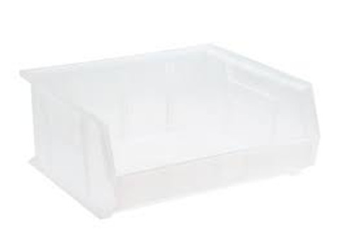 Bac ultra empilable et suspendable, 16-1/2" la, 7" h x 14-3/4" p, Transparent Bac ultra empilable et suspendable, 16-1/2" la, 7" h x 14-3/4" p, Transparent