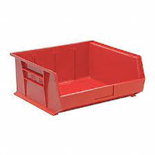 Bac empilable suspendable, 16-1/2" la, 7" h x 14-3/4" p, Rouge Bac empilable suspendable, 16-1/2" la, 7" h x 14-3/4" p, Rouge