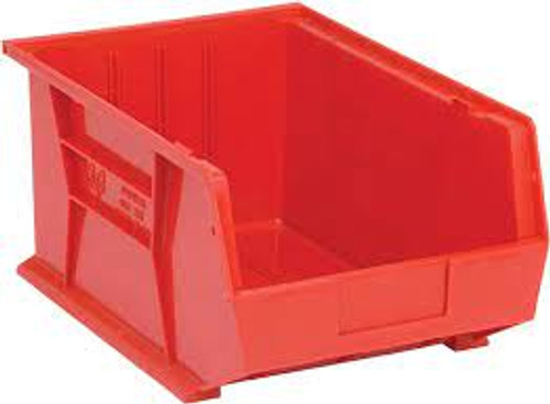 Bac empilable et suspendable, 11" x 8" x 16", Rouge Bac empilable et suspendable, 11" x 8" x 16", Rouge