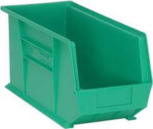 Bac empilable et suspendable, 8-1/4" x 9" x 18", Vert