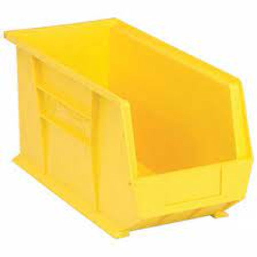 Bac ultra empilable et suspendable, 8-1/4" la, 9" h x 18" p, Jaune Bac ultra empilable et suspendable, 8-1/4" la, 9" h x 18" p, Jaune