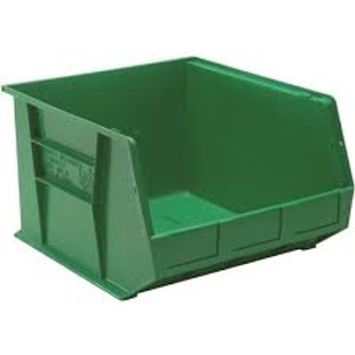 Bac empilable et suspendable, 16-1/2" x 11" x 18", Vert