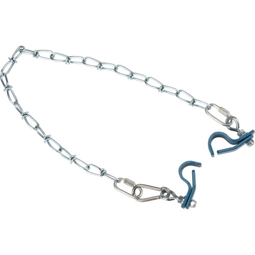 Chaine d'accès sécuritaire pour échelle roulante