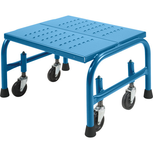 Marche-pied roulant 20x16x12, 1 marche, Largeur marche 24", Hauteur plateforme 12", Acier Marche-pied roulant 20x16x12, 1 marche, Largeur marche 24", Hauteur plateforme 12", Acier