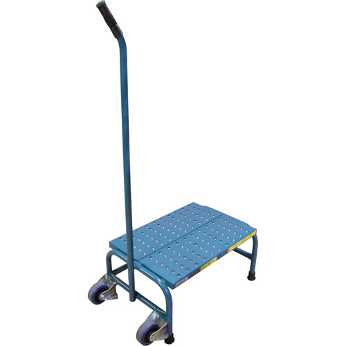 Escabeau roulant Tilt-N-Roll, 1 marche, dimensions 16" x 29" x 12", capacité de charge 300 lb