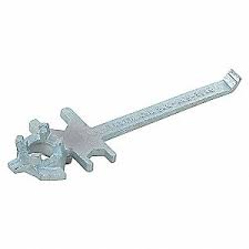 Clé bouchon-écrou spécialisée un seul côté, Ouverture 1-1/2", Poignée 7-1/2", Acier moulé zinc Clé bouchon-écrou spécialisée un seul côté, Ouverture 1-1/2", Poignée 7-1/2", Acier moulé zinc