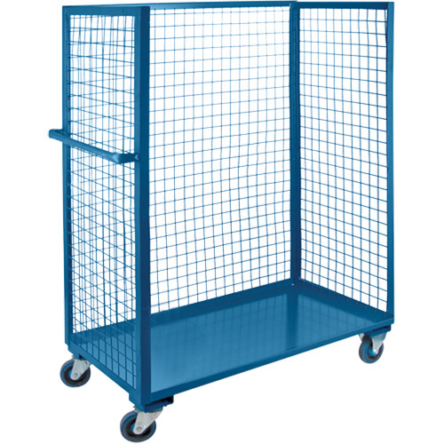 Chariot grillagé en acier 30x63x75 Capacité 1200 lb Chariot grillagé en acier 30x63x75 Capacité 1200 lb