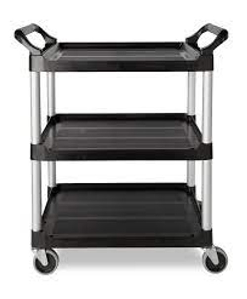 Chariot service 3 tiers 19x38x34 Capacité 200 lb