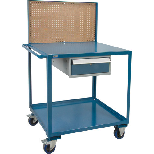 Chariot service mobile 2 Tiers 24" x 57" x 40" Capacité 1200 lb Chariot service mobile 2 Tiers 24" x 57" x 40" Capacité 1200 lb