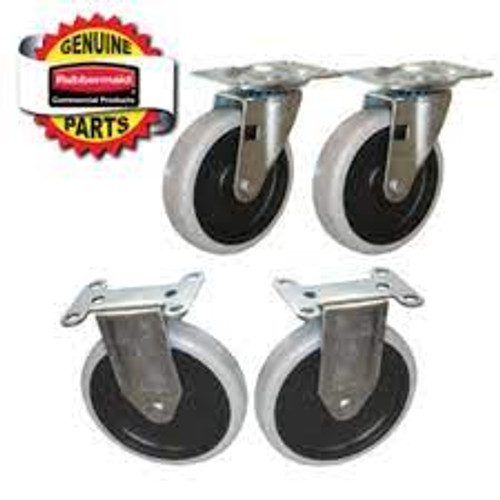 Roulettes pour chariot tablettes