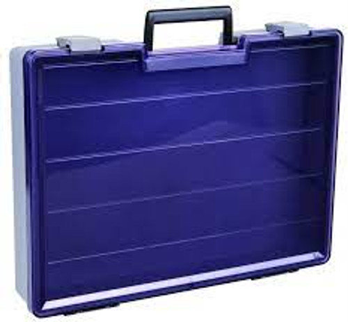 Boîte compartiments plastique 15-1/2" x 11-3/4" x 2-1/2" gris