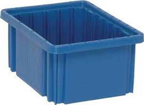 Divider BoxMD Plastique 10,9" x 8,3" x 5" Bleu