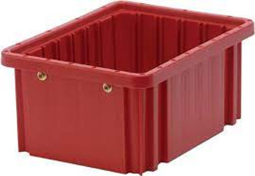 Divider BoxMD Plastique 10,9" x 8,3" x 5" Rouge
