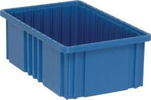 Divider BoxMD Plastique 16,5" x 10,9" x 6" Bleu Divider BoxMD Plastique 16,5" x 10,9" x 6" Bleu