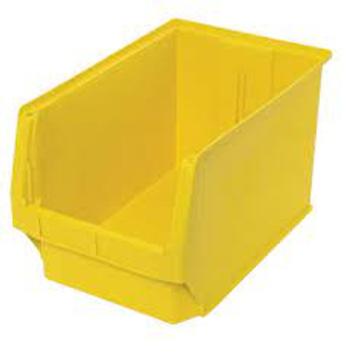 Contenants empilables géants, 12,375" x 19,75" x 11,875", Jaune Contenants empilables géants, 12,375" x 19,75" x 11,875", Jaune