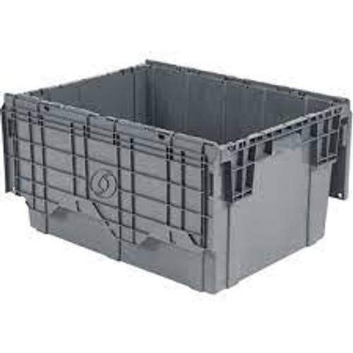 FlipakMC Contenants de distribution en plastique polyéthylène PE 27,9 x 20,9 x 15,2 Gris FlipakMC Contenants de distribution en plastique polyéthylène PE 27,9 x 20,9 x 15,2 Gris