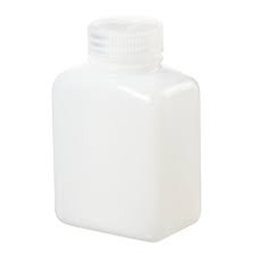 Bouteille facile à saisir, forme rectangulaire, capacité de 64 oz, en plastique Bouteille facile à saisir, forme rectangulaire, capacité de 64 oz, en plastique