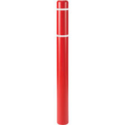 Capuchons polyethylene borne protection 6-5/8" dia. 52" l Rouge Capuchons polyethylene borne protection 6-5/8" dia. 52" l Rouge