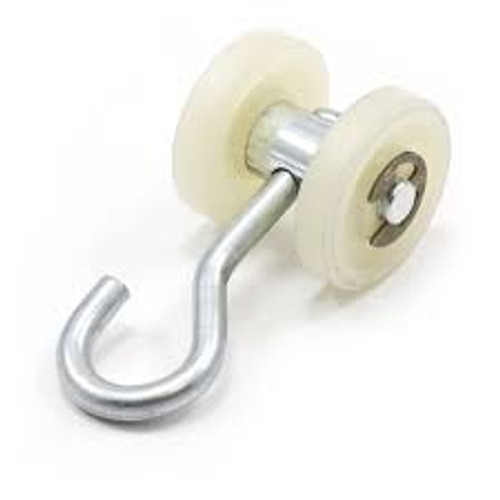 Rouleau nylon rail roulement murs-rideaux