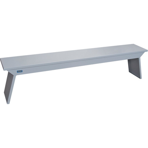 Banc vestiaire en acier 72x12x17