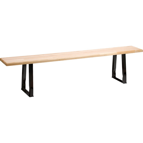 Banc vestiaire en bois 48" lo x 9-1/4" la x 16-1/2" h