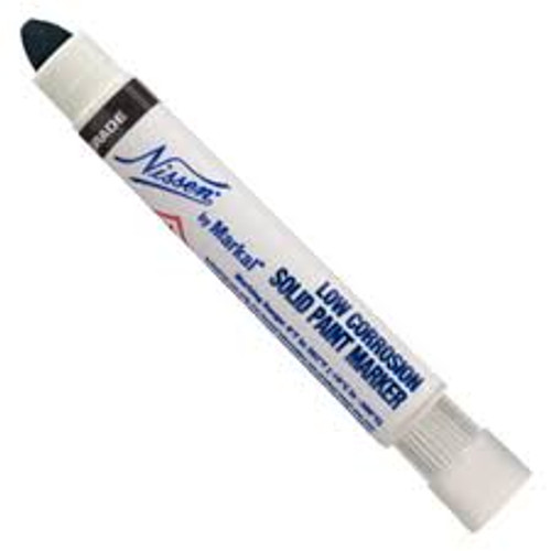 Marqueur peinture pointe fine faible corrosion NissenMD liquide noir