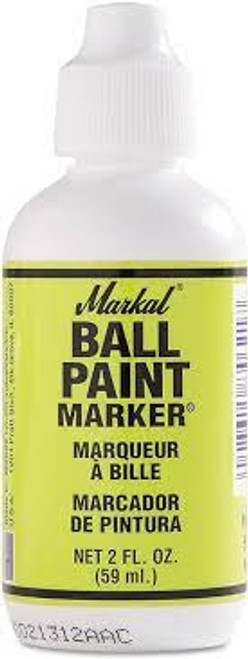 Peinture Riter avec pointe bille métallique, Jaune