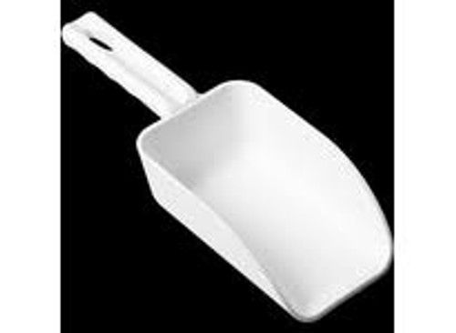 Pelle à main en plastique blanc 16 oz Pelle à main en plastique blanc 16 oz