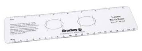 Manomètres essai douche oculaire