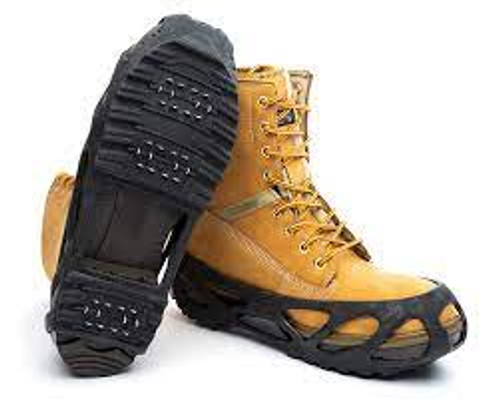 Crampons antidérapants en acier avec traction moyenne