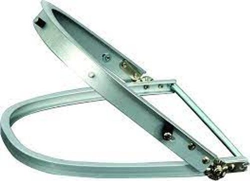 Support visière aluminium casques fentes NorthMD