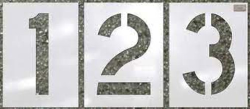 Pochoirs parc stationnement Pictogramme 6" x 4" Pochoirs parc stationnement Pictogramme 6" x 4"
