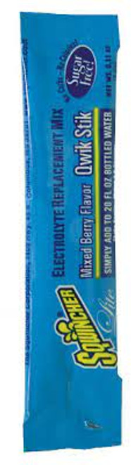 Boisson réhydratante ZEROMD Qwik StikMC Sqwincher, Poudre, Baies mélangées Boisson réhydratante ZEROMD Qwik StikMC Sqwincher, Poudre, Baies mélangées