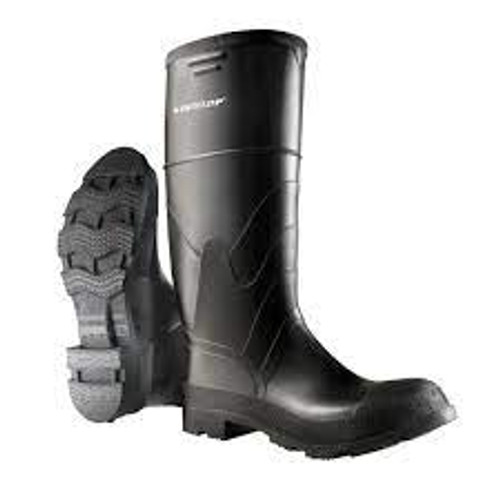 Bottes 16" économiques en PVC avec embout en acier, pointure 10 et semelle résistante aux perforations. Bottes 16" économiques en PVC avec embout en acier, pointure 10 et semelle résistante aux perforations.