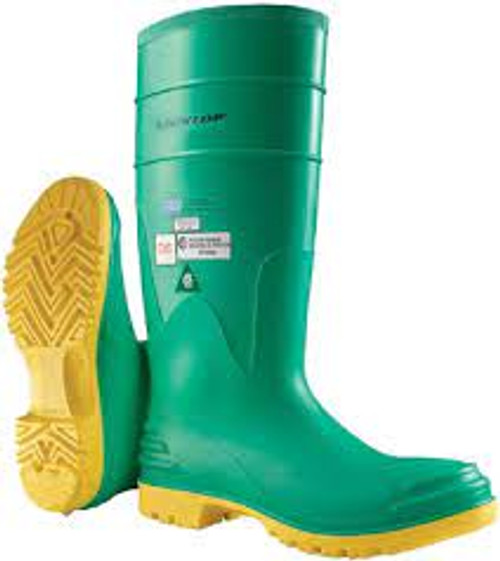 Bottes genoux HazmaxMD 16" PVC Embout Acier Pointure 9 Semelle Résistant perforations Bottes genoux HazmaxMD 16" PVC Embout Acier Pointure 9 Semelle Résistant perforations