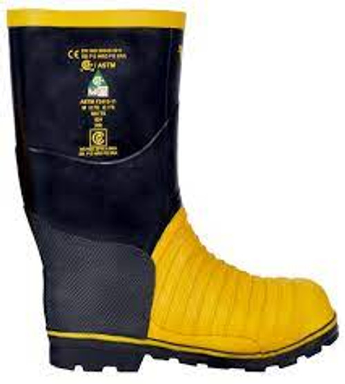 Bottes Miner 49ER Exploitation Minière, Caoutchouc, Embout Acier, Pointure 10 Bottes Miner 49ER Exploitation Minière, Caoutchouc, Embout Acier, Pointure 10