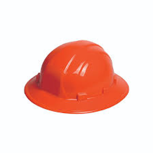 Casque de sécurité à rebord CSA type 1 Omega II, Suspension Rochet, Orange