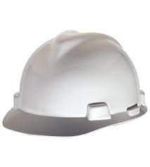 Casque sécurité Super-VMD Suspension Rochet Blanc