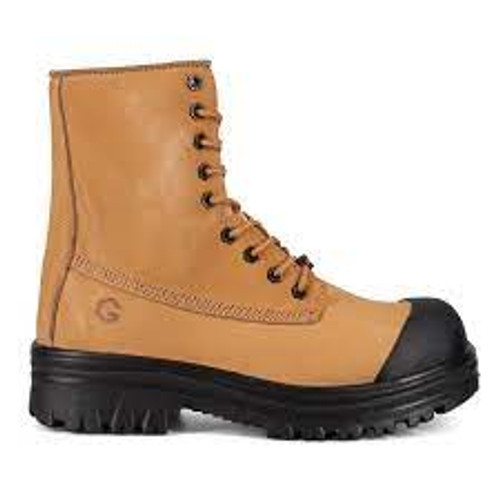 Bottes Attack en cuir avec embout en acier, taille 10-1/2