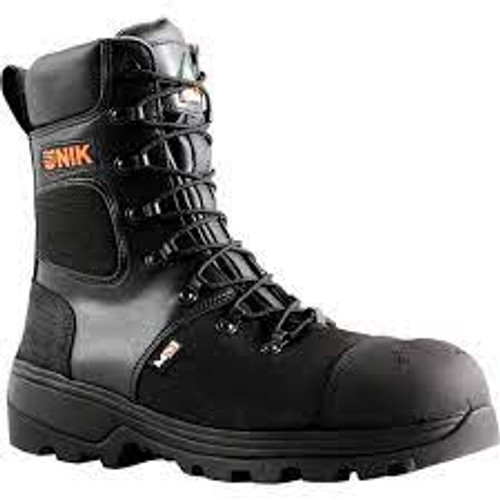 Bottes sécurité hiver protection métatarsienne interne cuir synthétique taille 10 Bottes sécurité hiver protection métatarsienne interne cuir synthétique taille 10