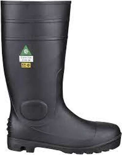 Bottes sécurité PVC embout acier taille 5