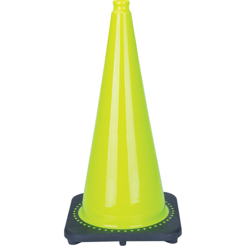 Cônes signalisation première qualité 28" Vert lime Cônes signalisation première qualité 28" Vert lime