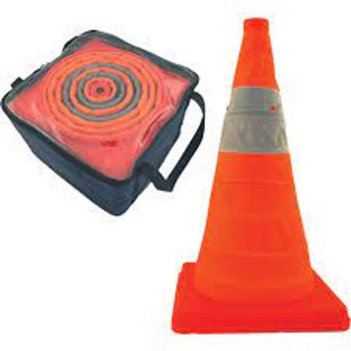 Balises repliables Pack & Pop, 28 pouces de hauteur, couleur orange Balises repliables Pack & Pop, 28 pouces de hauteur, couleur orange